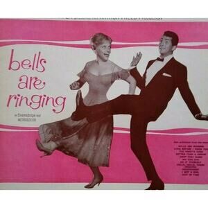 Sheet Music The Party's Over Bells Are Ringing Dean Martin Judy Holliday 1956
